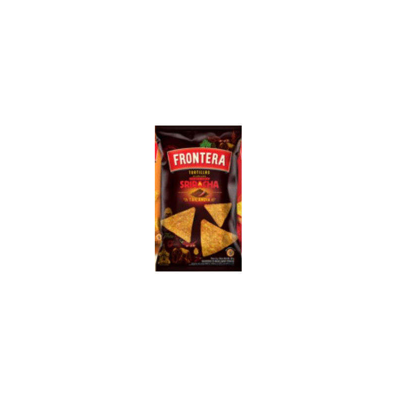 TORTILHA DE MILHO PICANTE SRIRACHA FRONTERA TAILÂNDIA PACOTE 68G