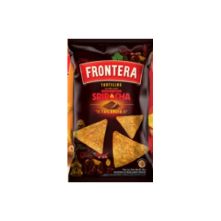 TORTILHA DE MILHO PICANTE SRIRACHA FRONTERA TAILÂNDIA PACOTE 68G