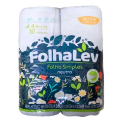 PAPEL HIG FOLHALEV C 4 30M
