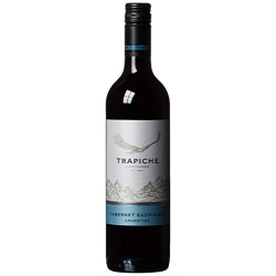 VINHO ARGENTINO TINTO SECO VINEYARDS TRAPICHE CABERNET SAUVIGNON MENDOZA GARRAFA 750ML