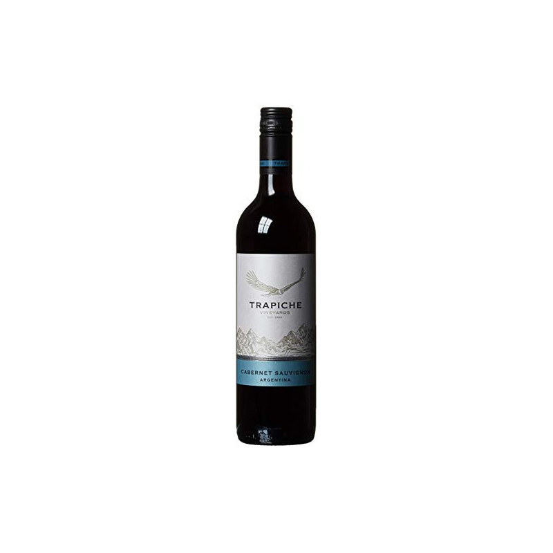 VINHO ARGENTINO TINTO SECO VINEYARDS TRAPICHE CABERNET SAUVIGNON MENDOZA GARRAFA 750ML