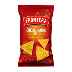 TORTILHA DE MILHO QUEIJO NACHO FRONTERA MÉXICO PACOTE 110G
