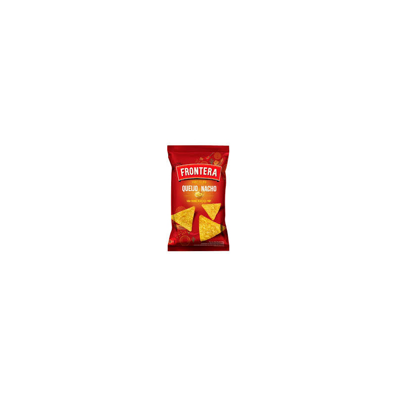 TORTILHA DE MILHO QUEIJO NACHO FRONTERA MÉXICO PACOTE 110G