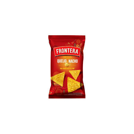 TORTILHA DE MILHO QUEIJO NACHO FRONTERA MÉXICO PACOTE 110G