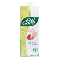 CHÁ BRANCO LICHIA FEEL GOOD CAIXA 1L