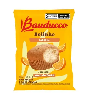 BOLINHO LARANJA BAUDUCCO PACOTE 40G