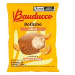 BOLINHO LARANJA BAUDUCCO PACOTE 40G