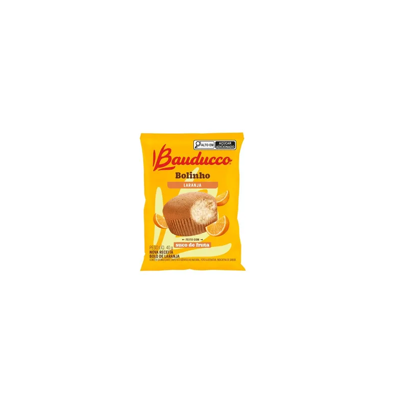 BOLINHO LARANJA BAUDUCCO PACOTE 40G