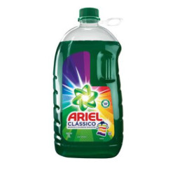 LAVA-ROUPAS LÍQUIDO ROUPAS BRANCAS E COLORIDAS ARIEL CORES RADIANTES GALÃO 3L