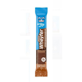 WAFER PROTEICO CHOCOLATE COM AVELÃ +MU CHOCOWHEYFER PACOTE 25G