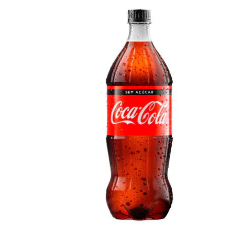 REFRIGERANTE ZERO AÇÚCAR COCA-COLA GARRAFA 1L