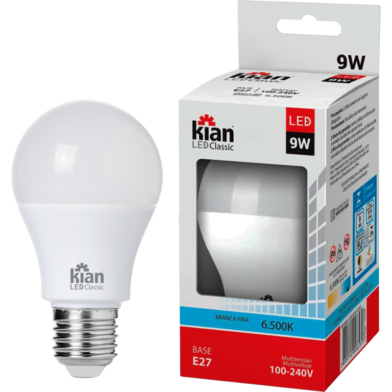 LAMP KIAN LED 9W 100-240V