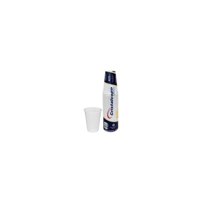 COPO TRANSP CRISTALCOPO C/100UNIDADES
