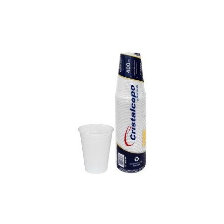 COPO TRANSP CRISTALCOPO C/100UNIDADES