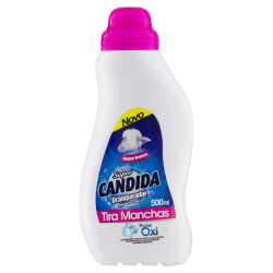TIRA-MANCHAS LÍQUIDO BRANQUEADOR SUPER CANDIDA FRASCO 500ML