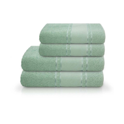 TOALHA PINTA E BORDA P/BANHO 70 X 140 VERDE F1338 CAMESA