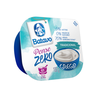 IOGURTE GREGO TRADICIONAL BATAVO POTE 100G
