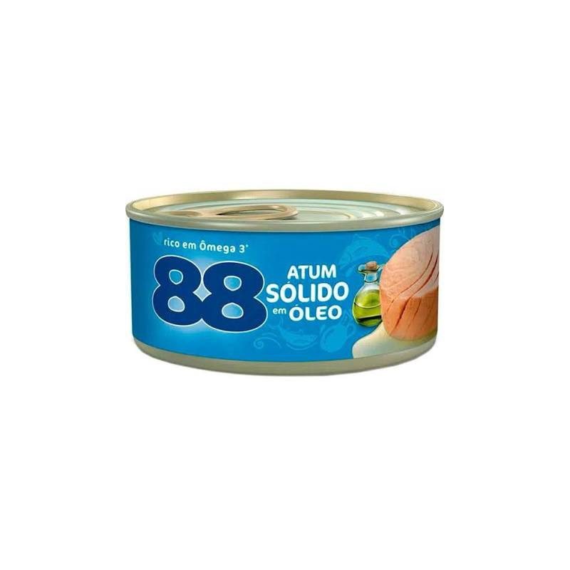 ATUM SOLIDO EM OLEO 88 COM 140G