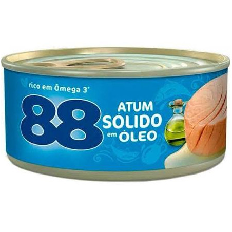ATUM SOLIDO EM OLEO 88 COM 140G