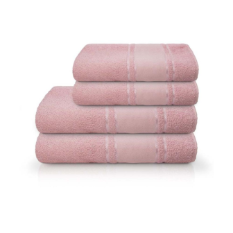 TOALHA PINTA E BORDA P/BANHO 70 X 140 ROSA F3607 CAMESA