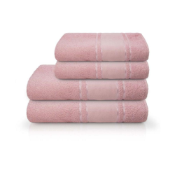 TOALHA PINTA E BORDA P/BANHO 70 X 140 ROSA F3607 CAMESA