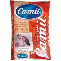 ARROZ PARBOILIZADO TIPO 1 CAMIL PACOTE 5KG