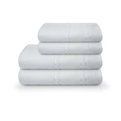 TOALHA PINTA E BORDA P/BANHO 70 X 140 BRANCO F9934 CAMESA