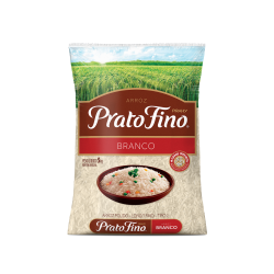ARROZ BRANCO TIPO 1 PRATO FINO PACOTE 5KG