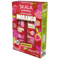 KIT SKALA SH+COND 325ML MORANGO
