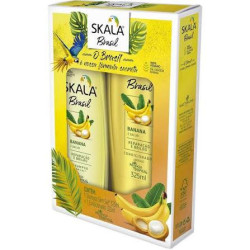 KIT SKALA SHAMPOO+CONDICIONADOR 325ML BOMBA BANANA