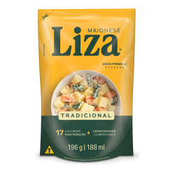 MAIONESE TRADICIONAL LIZA SACHÊ 196G