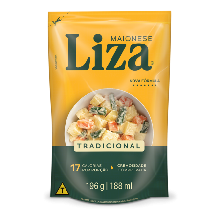 MAIONESE TRADICIONAL LIZA SACHÊ 196G