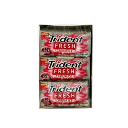 CHICLE TRIDENT FRESH CEREJA ICE  8,5G