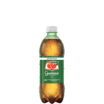 REFRIGERANTE ZERO AÇÚCAR GUARANÁ ANTARCTICA GARRAFA 600ML