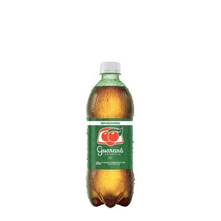 REFRIGERANTE ZERO AÇÚCAR GUARANÁ ANTARCTICA GARRAFA 600ML