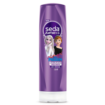 CONDICIONADOR INFANTIL FROZEN SEDA JUNTINHOS BRILHO ENCANTADO FRASCO 300ML