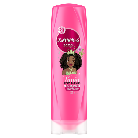 CONDICIONADOR INFANTIL TIANA SEDA JUNTINHOS CRESPOS ENCANTADOS FRASCO 300ML