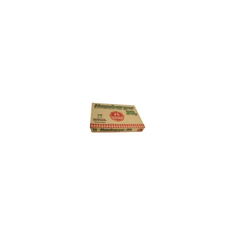 HAMBÚRGUER DE CARNE DE FRANGO E BOVINA PERDIGÃO PACOTE 90G