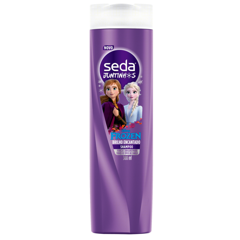 SHAMPOO INFANTIL TIANA SEDA JUNTINHOS CRESPOS ENCANTADOS FRASCO 300ML