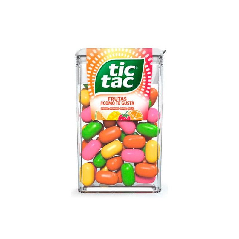 PASTILHA MIX DE FRUTAS TIC TAC CAIXA 14,5G