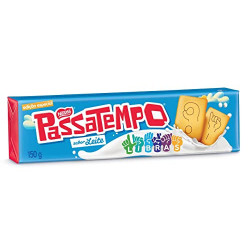 BISCOITO LEITE PASSATEMPO PACOTE 150G