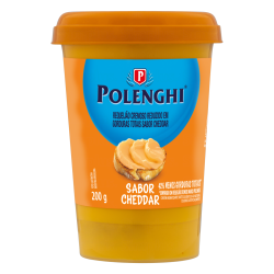REQUEIJÃO CREMOSO CHEDDAR LIGHT POLENGHI COPO 200G