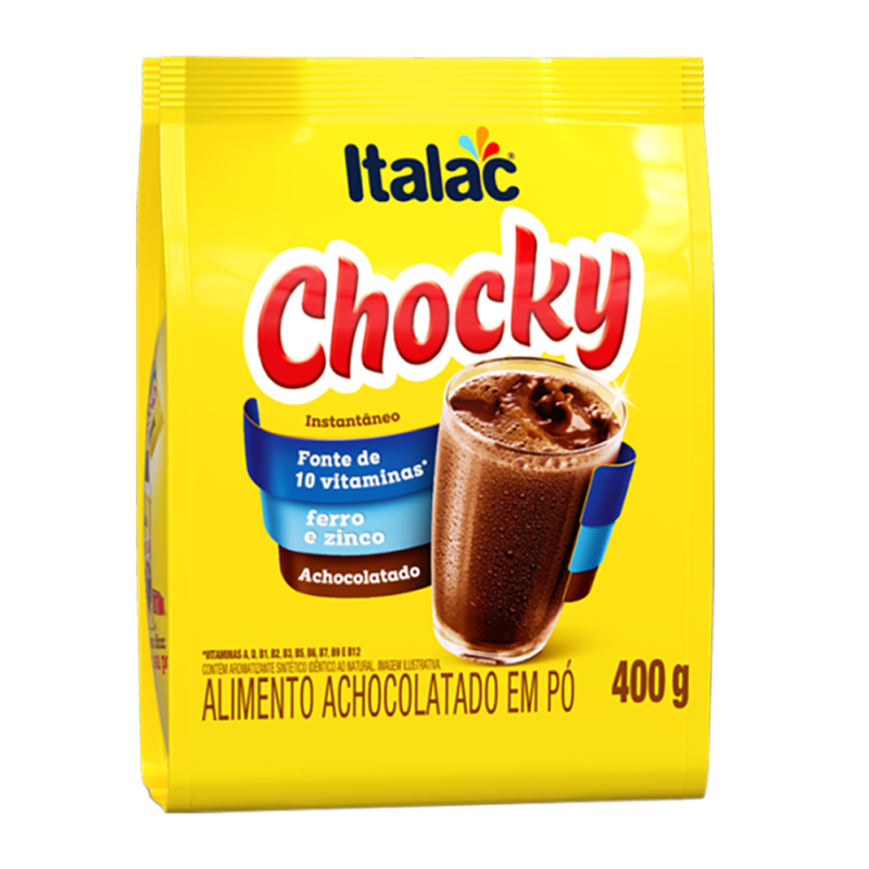 ACHOCOLATADO PÓ ITALAC PACOTE 400G
