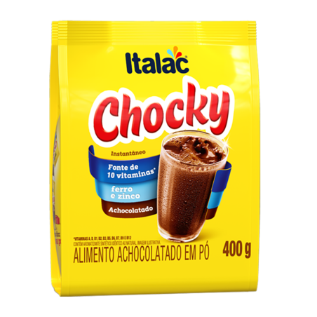 ACHOCOLATADO PÓ ITALAC PACOTE 400G