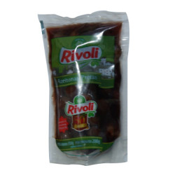 AZEITONA PRETA EM CONSERVA COM CAROÇO RIVOLI SACHÊ 180