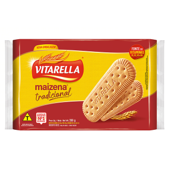 BISCOITO MAIZENA TRADICIONAL VITARELLA PACOTE 350G