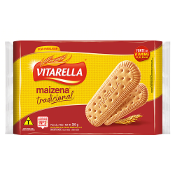 BISCOITO MAIZENA TRADICIONAL VITARELLA PACOTE 350G
