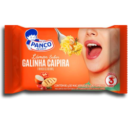 MACARRÃO INSTANTÂNEO LÁMEN GALINHA CAIPIRA PANCO PACOTE 85G