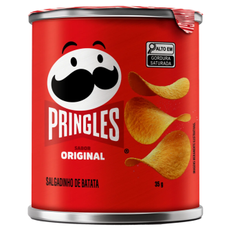 SALGADINHO DE BATATA ORIGINAL PRINGLES LATA 35G