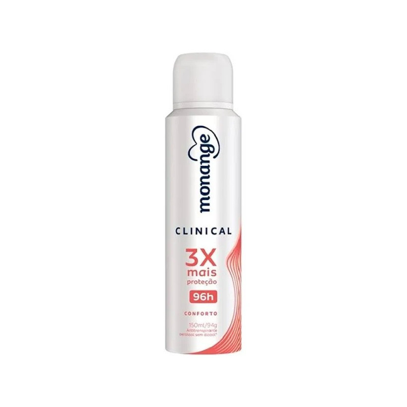 ANTITRANSPIRANTE AEROSSOL CONFORTO MONANGE CLINICAL 150ML SPRAY